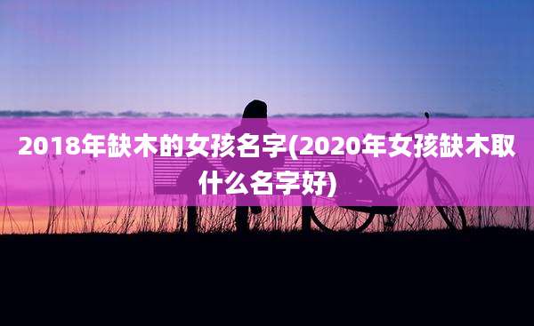 2018年缺木的女孩名字(2020年女孩缺木取什么名字好)