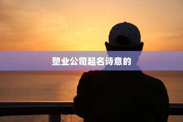 塑业公司起名诗意的