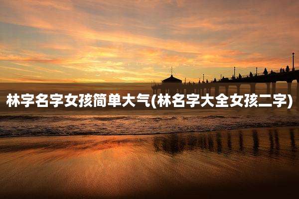林字名字女孩简单大气(林名字大全女孩二字)