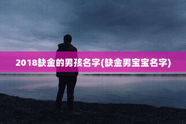 2018缺金的男孩名字(缺金男宝宝名字)