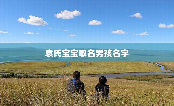 袁氏宝宝取名男孩名字