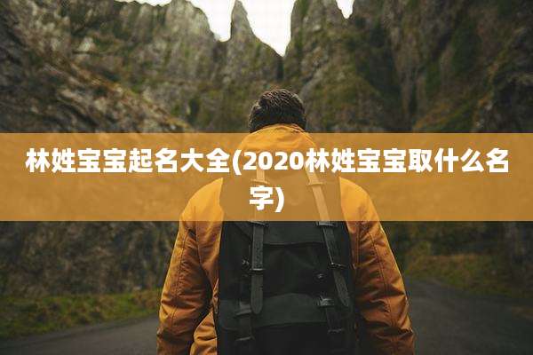 林姓宝宝起名大全(2020林姓宝宝取什么名字)