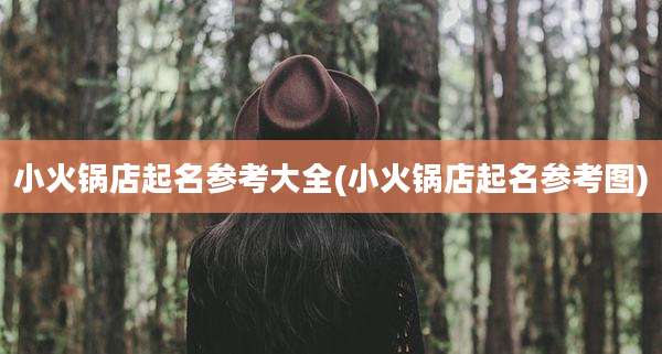 小火锅店起名参考大全(小火锅店起名参考图)