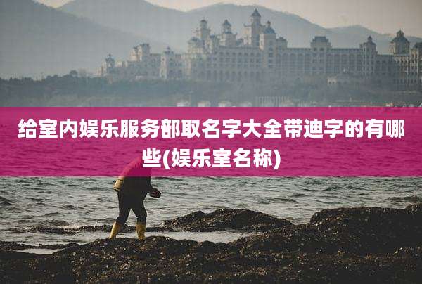 给室内娱乐服务部取名字大全带迪字的有哪些(娱乐室名称)