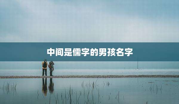 中间是儒字的男孩名字