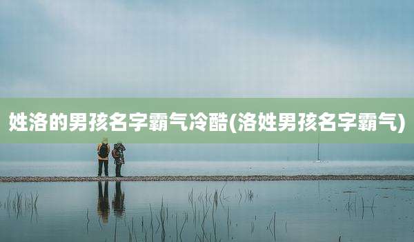 姓洛的男孩名字霸气冷酷(洛姓男孩名字霸气)