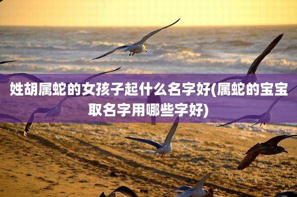 姓胡属蛇的女孩子起什么名字好(属蛇的宝宝取名字用哪些字好)