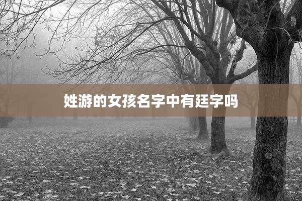 姓游的女孩名字中有廷字吗