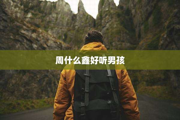 周什么鑫好听男孩