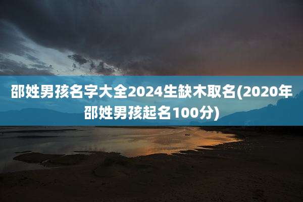 邵姓男孩名字大全2024生缺木取名(2020年邵姓男孩起名100分)