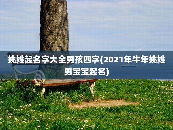 姚姓起名字大全男孩四字(2021年牛年姚姓男宝宝起名)