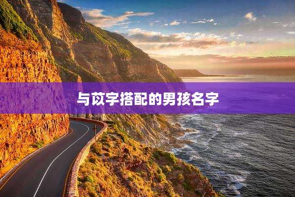 与苡字搭配的男孩名字