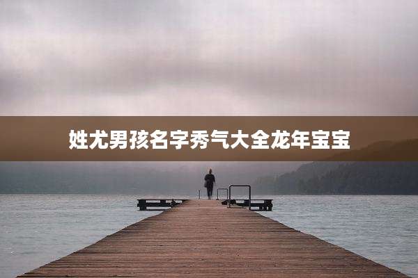 姓尤男孩名字秀气大全龙年宝宝