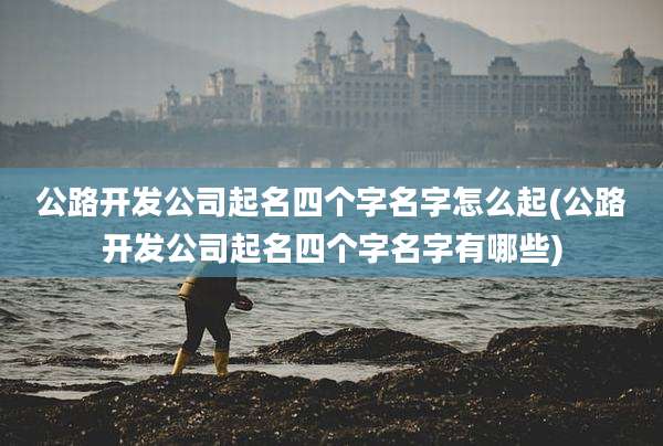 公路开发公司起名四个字名字怎么起(公路开发公司起名四个字名字有哪些)