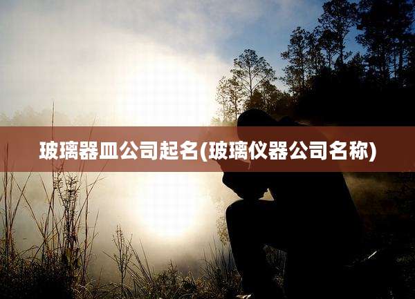 玻璃器皿公司起名(玻璃仪器公司名称)