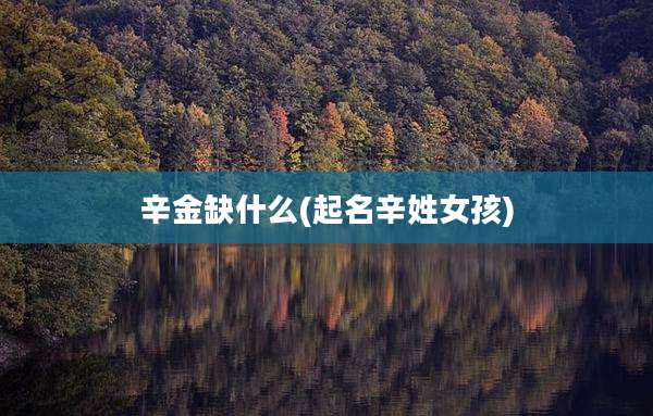辛金缺什么(起名辛姓女孩)
