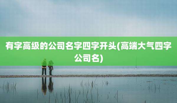 有字高级的公司名字四字开头(高端大气四字公司名)