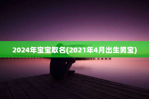 2024年宝宝取名(2021年4月出生男宝)