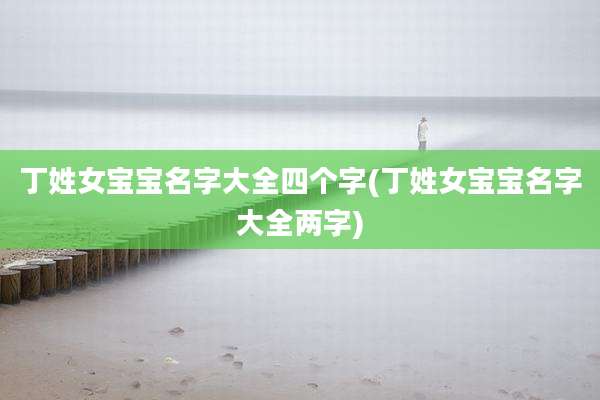 丁姓女宝宝名字大全四个字(丁姓女宝宝名字大全两字)