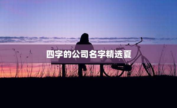 四字的公司名字精选夏