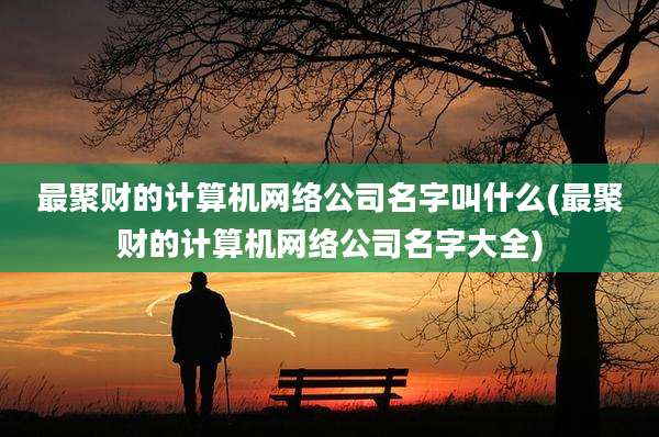 最聚财的计算机网络公司名字叫什么(最聚财的计算机网络公司名字大全)