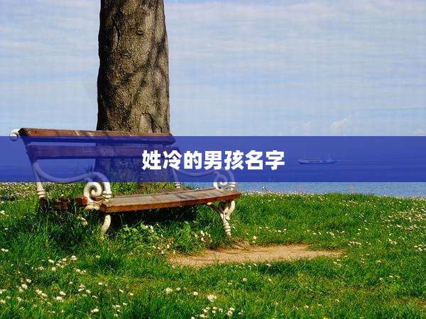 姓冷的男孩名字