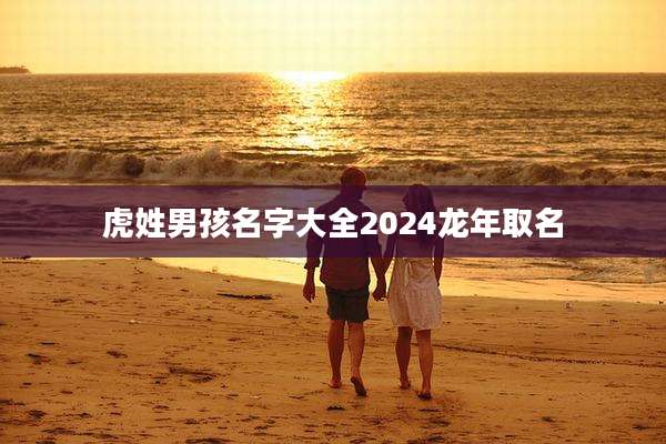 虎姓男孩名字大全2024龙年取名