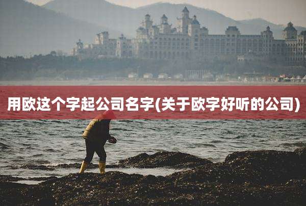 用欧这个字起公司名字(关于欧字好听的公司)
