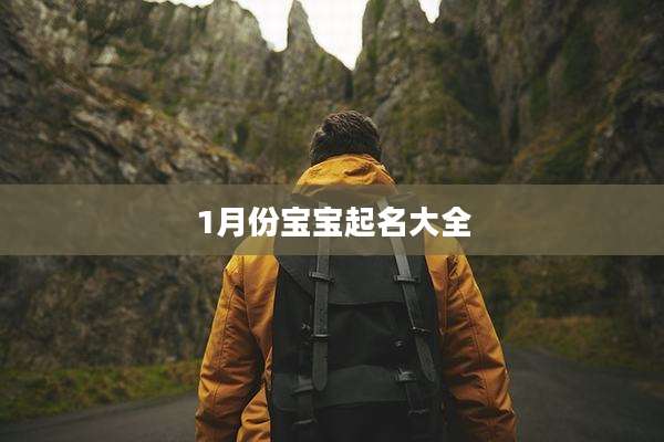 1月份宝宝起名大全