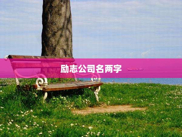 励志公司名两字