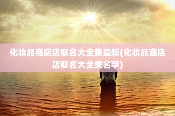 化妆品商店店取名大全集最新(化妆品商店店取名大全集名字)