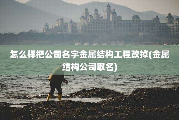 怎么样把公司名字金属结构工程改掉(金属结构公司取名)