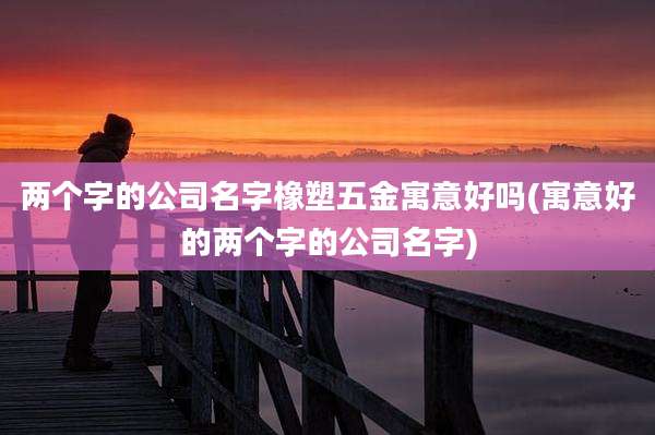 两个字的公司名字橡塑五金寓意好吗(寓意好的两个字的公司名字)