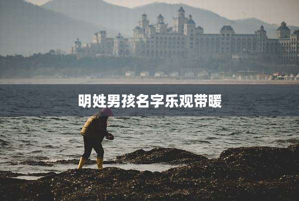 明姓男孩名字乐观带暖