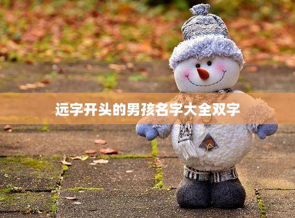 远字开头的男孩名字大全双字