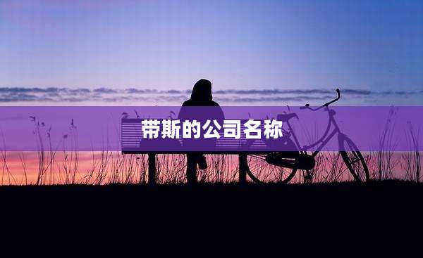 带斯的公司名称