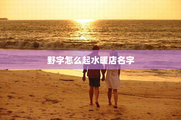 野字怎么起水暖店名字