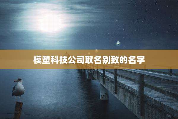模塑科技公司取名别致的名字
