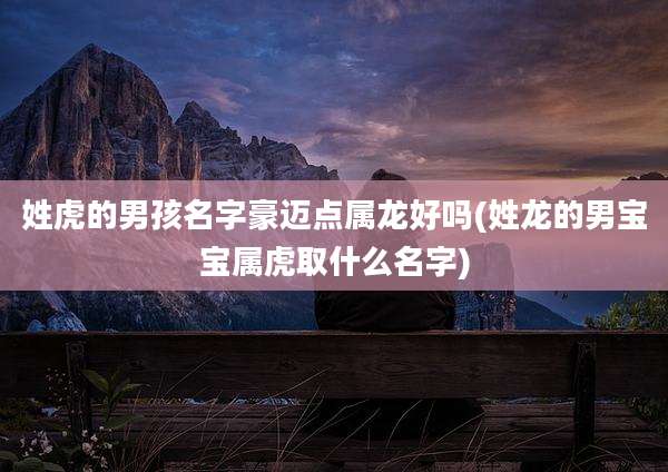 姓虎的男孩名字豪迈点属龙好吗(姓龙的男宝宝属虎取什么名字)