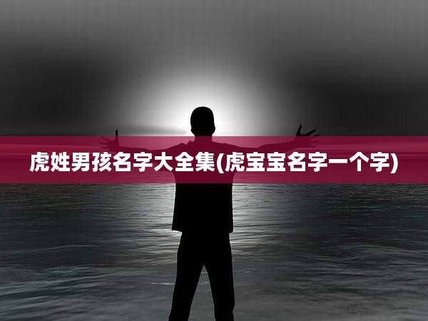 虎姓男孩名字大全集(虎宝宝名字一个字)