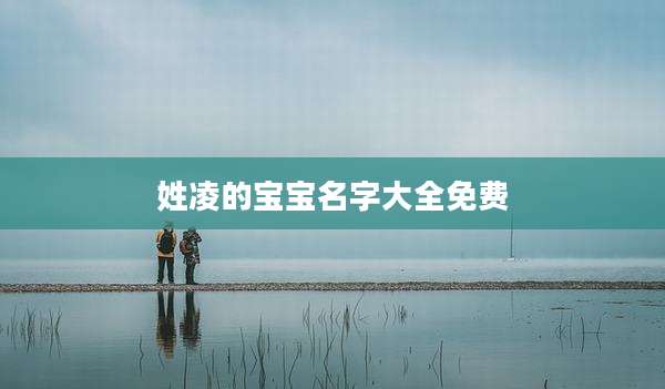 姓凌的宝宝名字大全免费