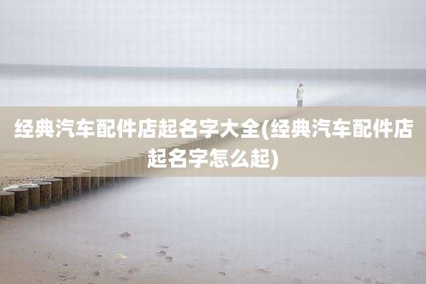 经典汽车配件店起名字大全(经典汽车配件店起名字怎么起)
