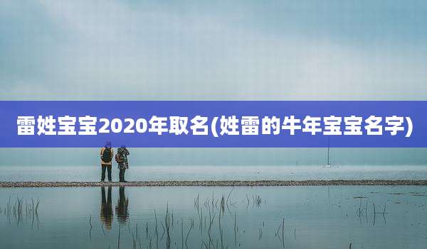 雷姓宝宝2020年取名(姓雷的牛年宝宝名字)
