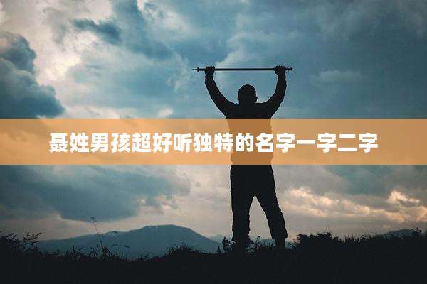 聂姓男孩超好听独特的名字一字二字