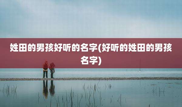 姓田的男孩好听的名字(好听的姓田的男孩名字)