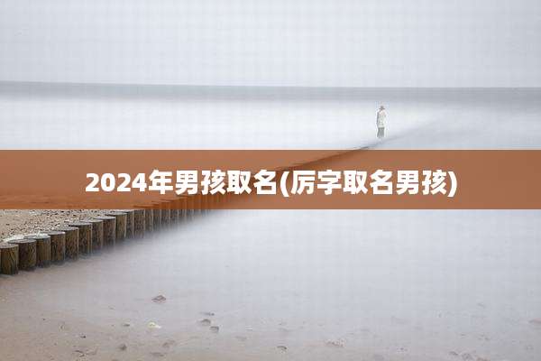 2024年男孩取名(厉字取名男孩)