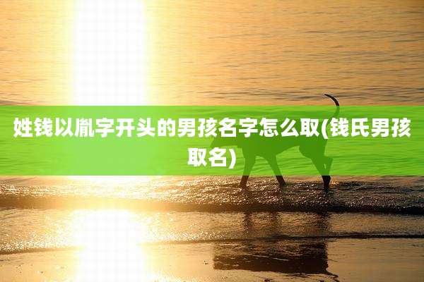 姓钱以胤字开头的男孩名字怎么取(钱氏男孩取名)