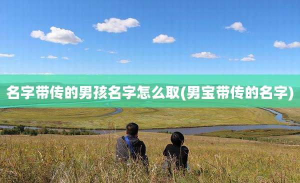 名字带传的男孩名字怎么取(男宝带传的名字)