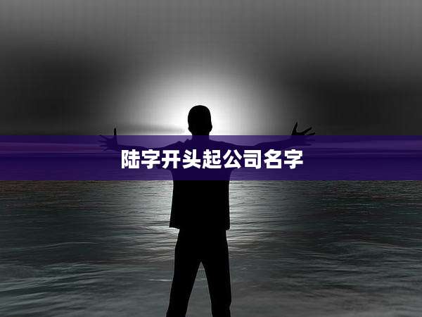 陆字开头起公司名字