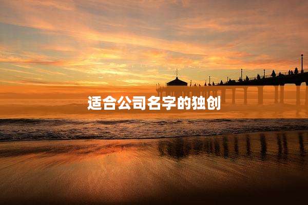 适合公司名字的独创